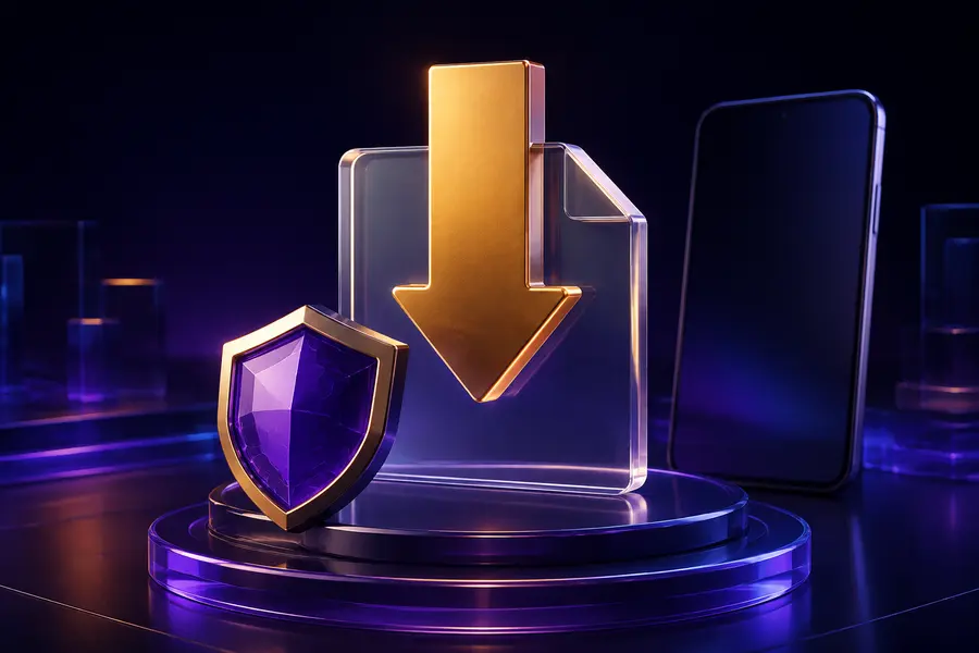 One Lottery download file with security shield